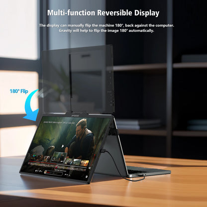 16" QHD Stackable Portable Monitor - Dual Screen Laptop Display 2560x1600