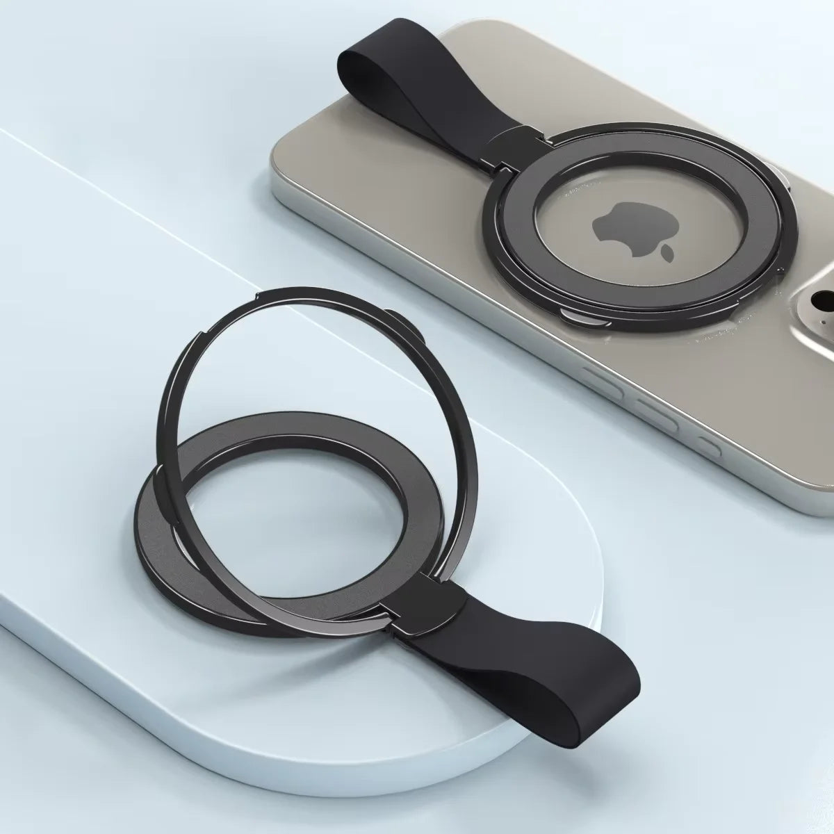 Magnetic Phone Ring Holder Stand for MagSafe iPhone 16 15 14 13 Series