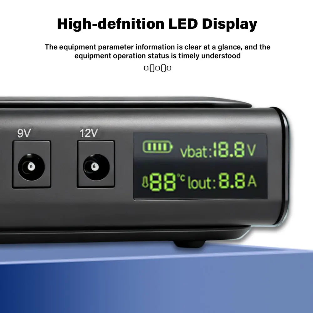Mini Portable UPS Backup Power Supply for WiFi Routers & Security Cameras