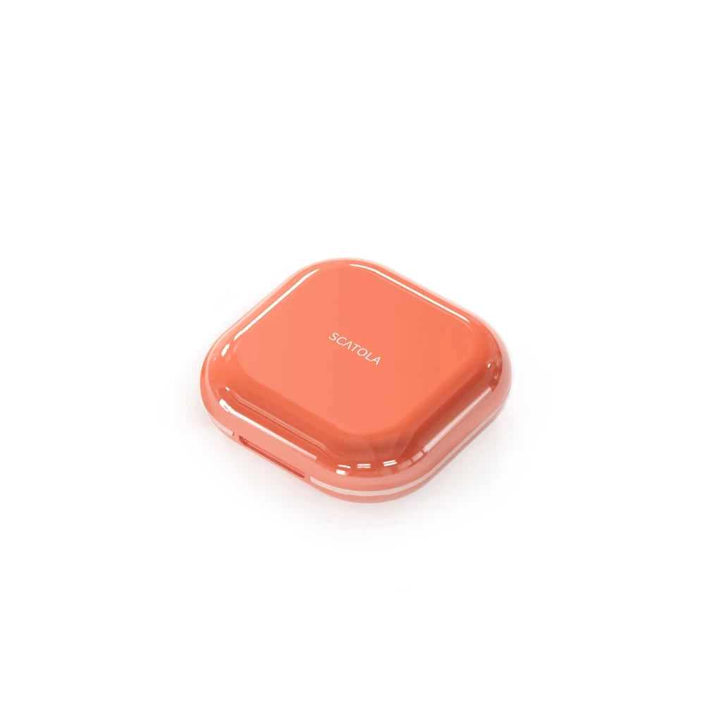 Portable Orthodontic Retainer Case with Secure Seal for Dentures and Mouth Guards