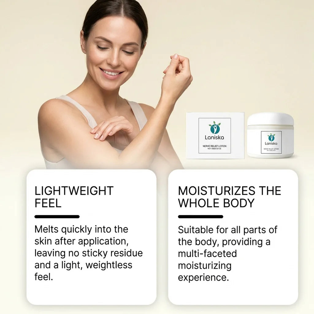 Nerve Relief Soothing Body Lotion for Muscle Relaxation & Deep Skin Hydration - 8