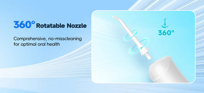 Portable Oral Irrigator & Sinus Nasal Rinse Combo Kit