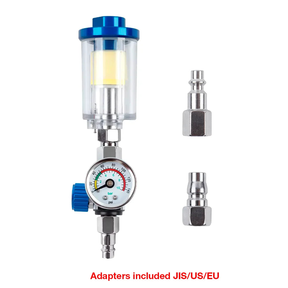 Air Compressor Filter Regulator Water Trap Separator for Spray Gun 1/4