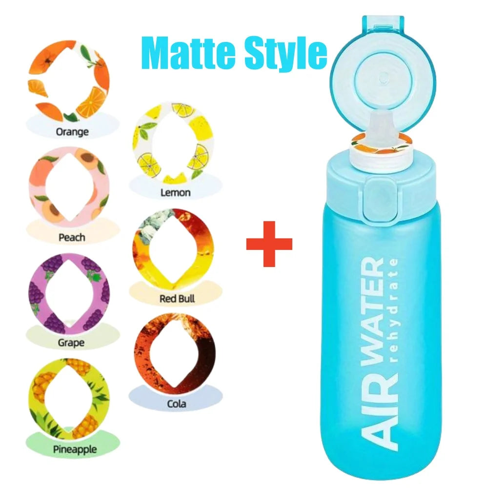 Aroma Water Bottle with 7 Fruit Pods – 750ml Scented Fitness Water Cup - 25