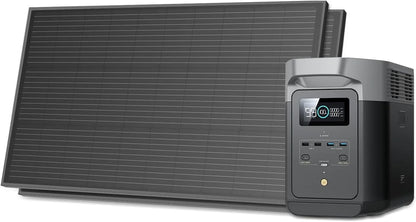 EcoFlow DELTA 3 1000Wh Portable Power Station - Fast Charging Solar Generator