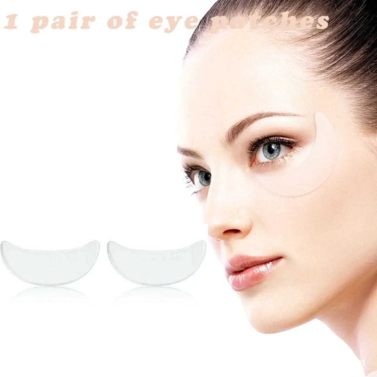 Reusable Silicone Anti-Wrinkle Face & Forehead Patches for Smooth Skin - 7