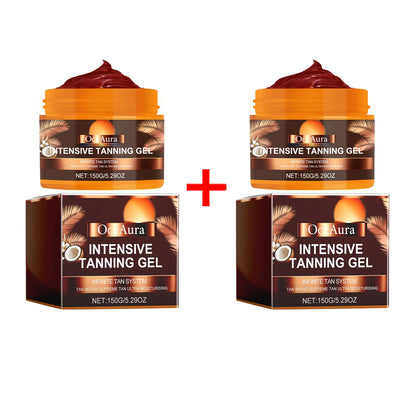 Intensive Tanning Gel - Natural Sunless Bronzer & Skin Hydrating Accelerator