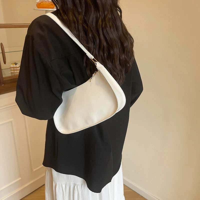 Luxury Retro PU Leather Hobo
