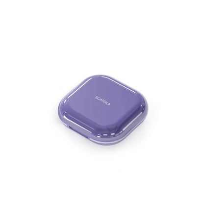 Portable Orthodontic Retainer Case with Secure Seal for Dentures and Mouth Guards
