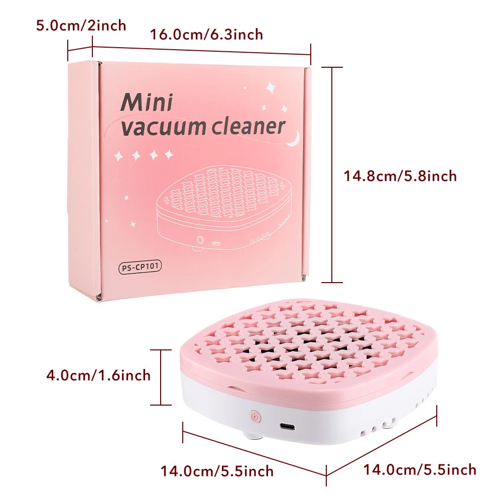 High-Power Portable Nail Dust Collector Vacuum for Professional Manicure