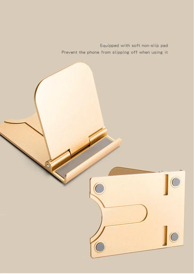 Adjustable Foldable Desktop Phone & Tablet Stand for iPhone, iPad & Samsung - 13