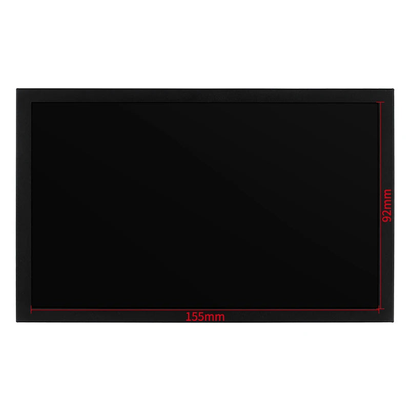 7-Inch Portable IPS Monitor 1024x600 HDMI VGA Display with Metal Holder - 19