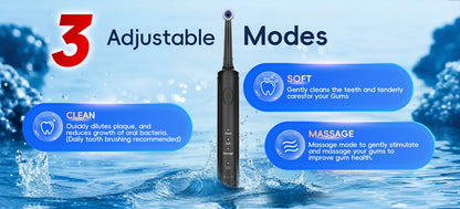 Portable Water Flosser and Sonic Electric Toothbrush Oral Care Combo Set
