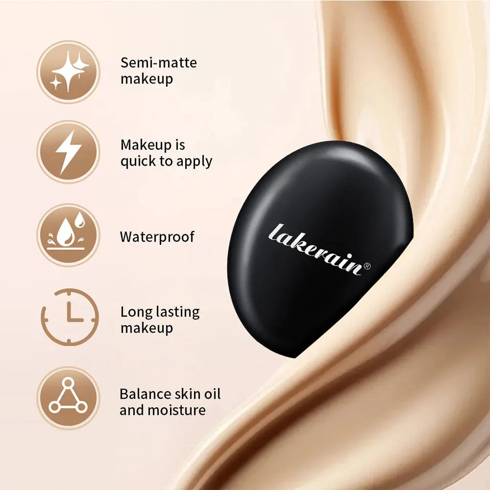 Semi-Matte Cushion Foundation - Full Coverage CC Cream - 34