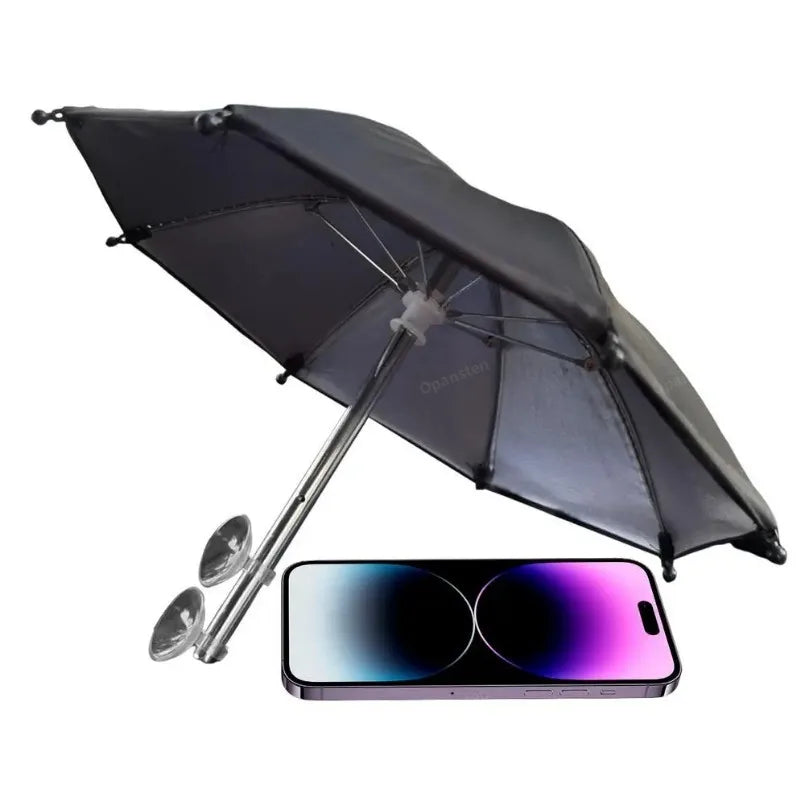 Mobile Phone Parasol Sun Shade Umbrella for Smartphone Screen Protection - 15