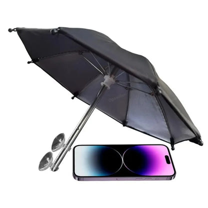 Mobile Phone Parasol Sun Shade Umbrella for Smartphone Screen Protection