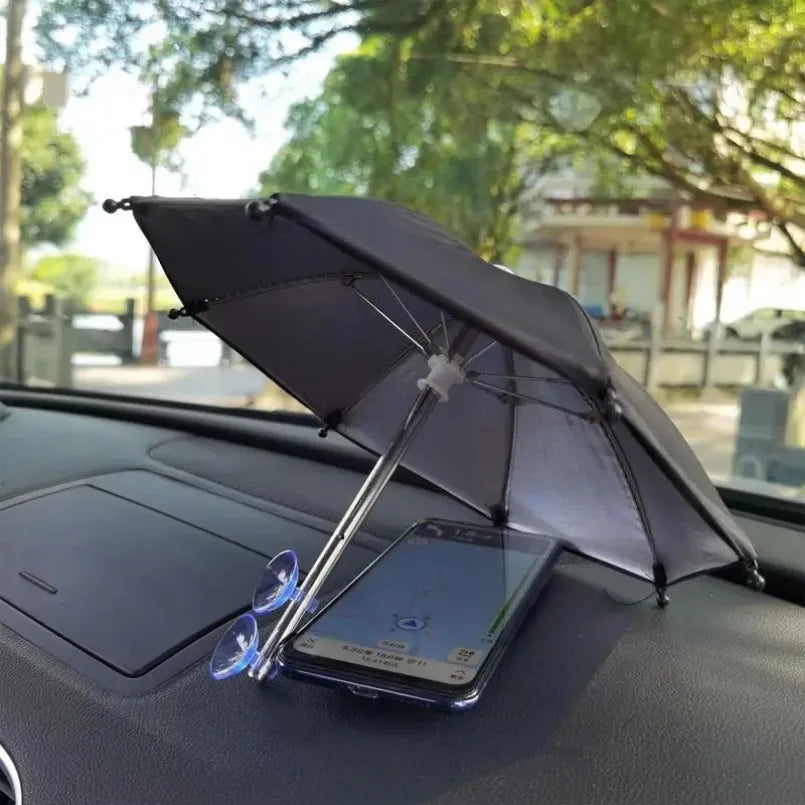 Mobile Phone Parasol Sun Shade Umbrella for Smartphone Screen Protection