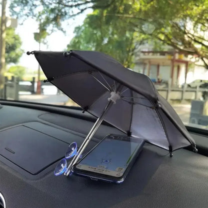 Mobile Phone Parasol Sun Shade Umbrella for Smartphone Screen Protection