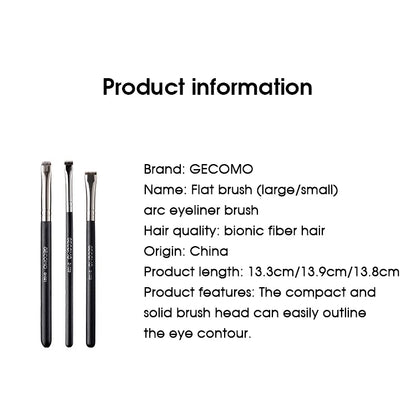 Precision Makeup Brush: Versatile Tool for Eyeliner, Brows & Eyeshadow