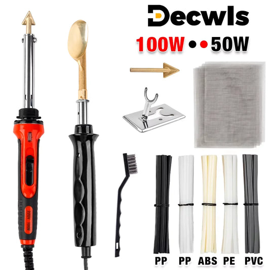 50W/100W Plastic Welder & Leather Smoothing Iron for Bumper Repair