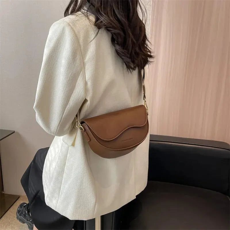Luxury Vintage Saddle Bag