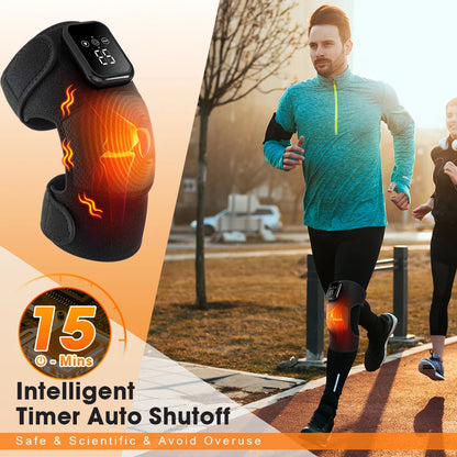 3-in-1 Heated Knee Shoulder Elbow Massager with Vibration