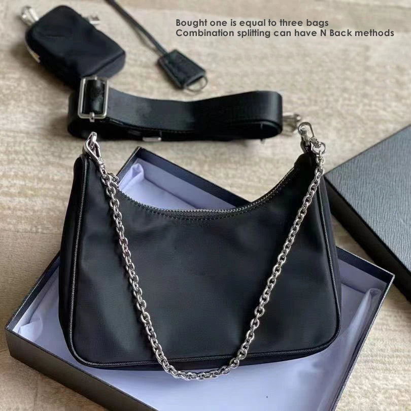 Luxury Versatile Nylon Bag Set