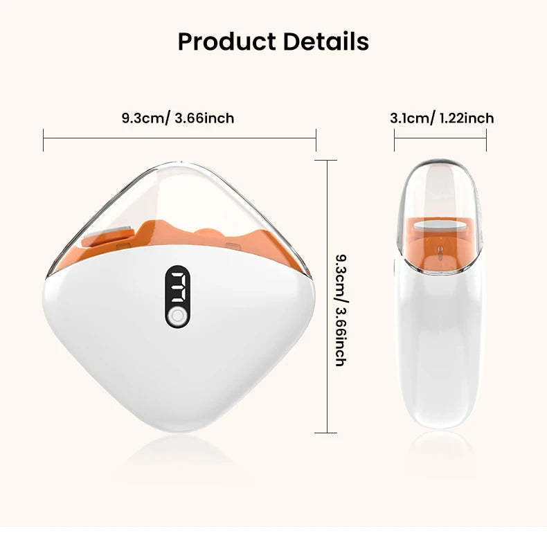 Automatic Electric Nail Clipper & Trimmer with LED Light