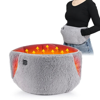 Electric Heating Waist Belt & Hand Warmer for Pain Relief and Menstrual Cramps
