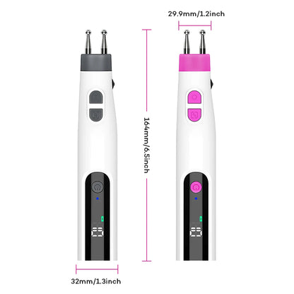 Digital Handheld Precision Body & Face Massage Pen with 10 Intensity Levels