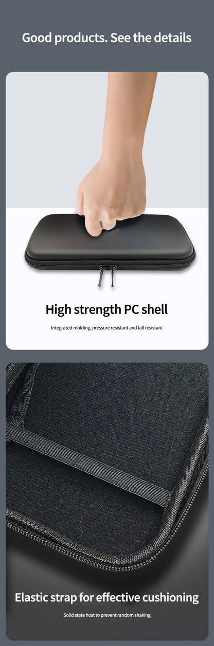 Hard Shell Carrying Case for Nintendo Switch & OLED - Travel Storage Bag