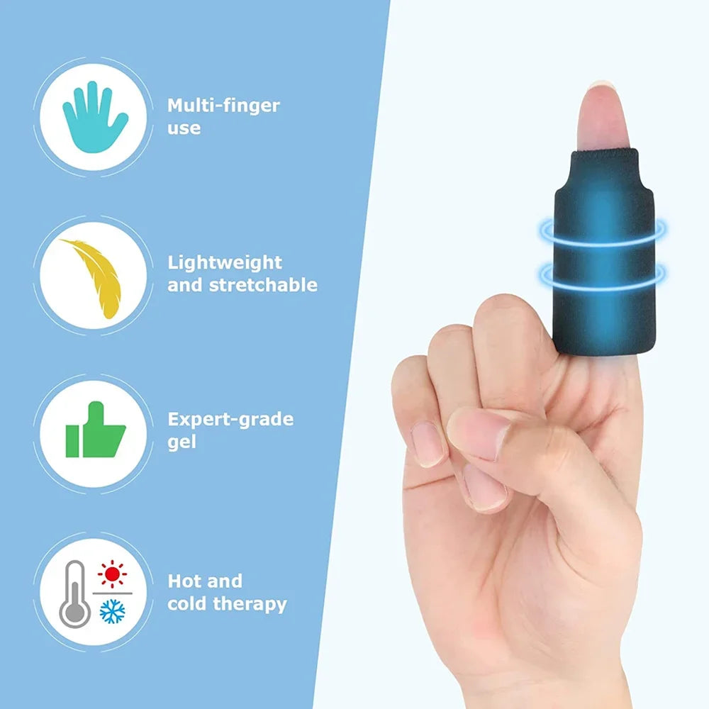 Reusable Finger Ice Pack Sleeves for Arthritis & Finger Pain Relief (4PCS) - 5