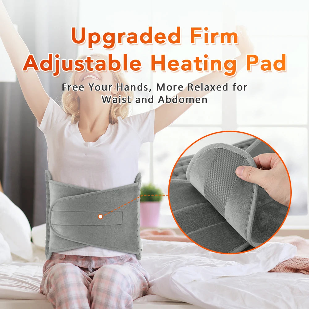 Electric Heating Waist Belt - Thermal Therapy Pad for Back Pain Relief