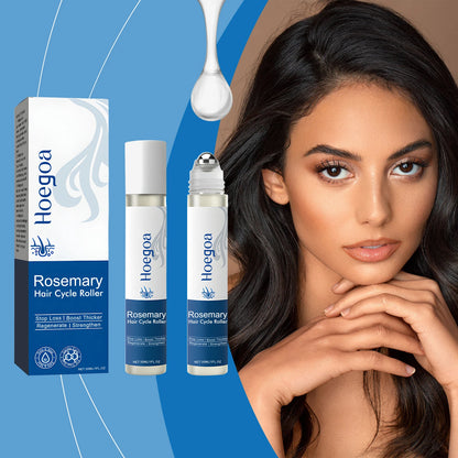 Rosemary Hair Growth Serum Roller for Scalp Stimulation and Damage Repair