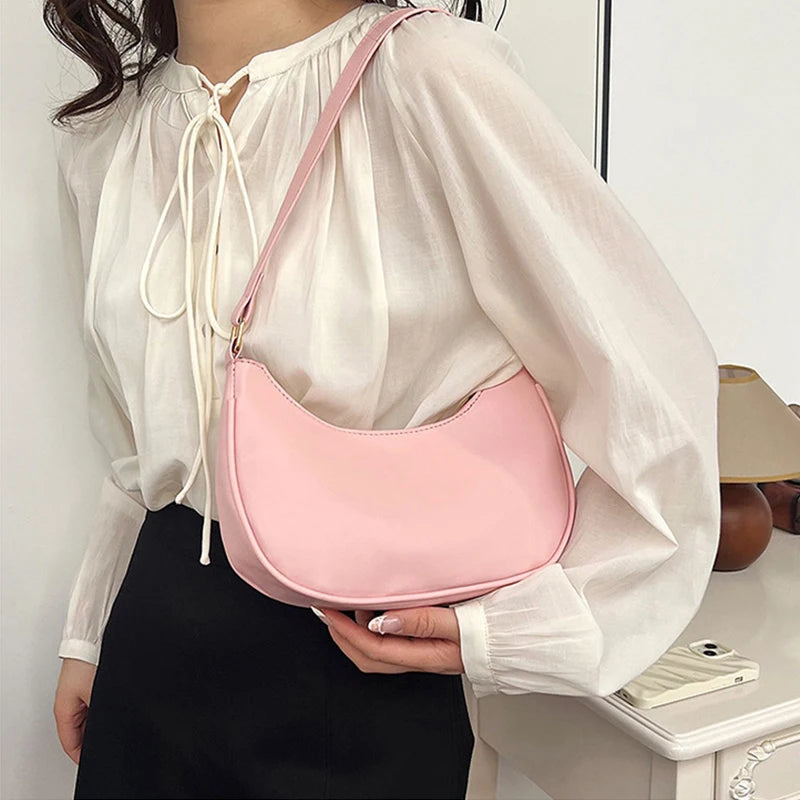 Luxury Stone Pattern Shoulder Bag