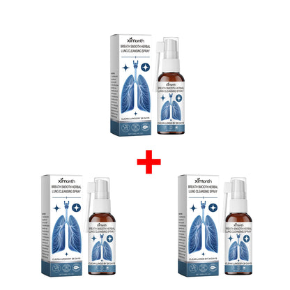 Herbal Lung Cleansing & Nasal Care Spray - Natural Throat & Respiratory Support