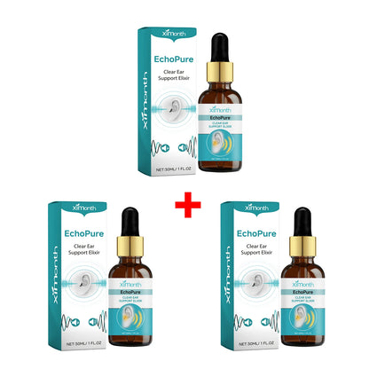 Ear Wax Removal Drops - Natural Tinnitus Relief & Ear Cleansing Liquid