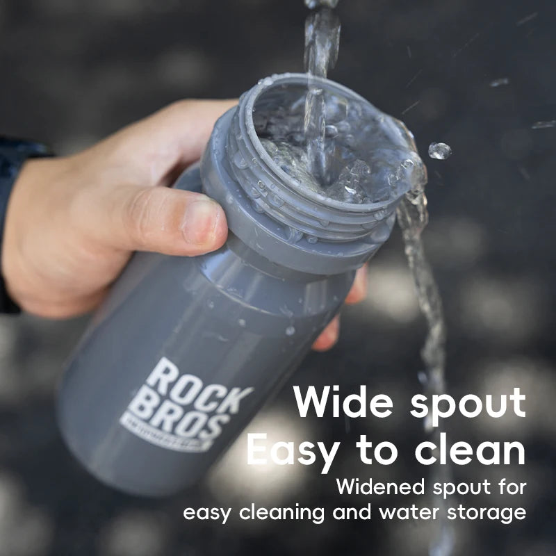 ROCKBROS 600ML Squeeze Sports Water Bottle for Cycling & Outdoor Activities - 4