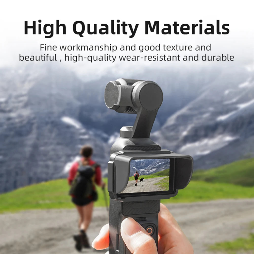 Sun Shade for DJI Osmo Pocket 3 - Anti-Glare Screen Hood & Light Shield