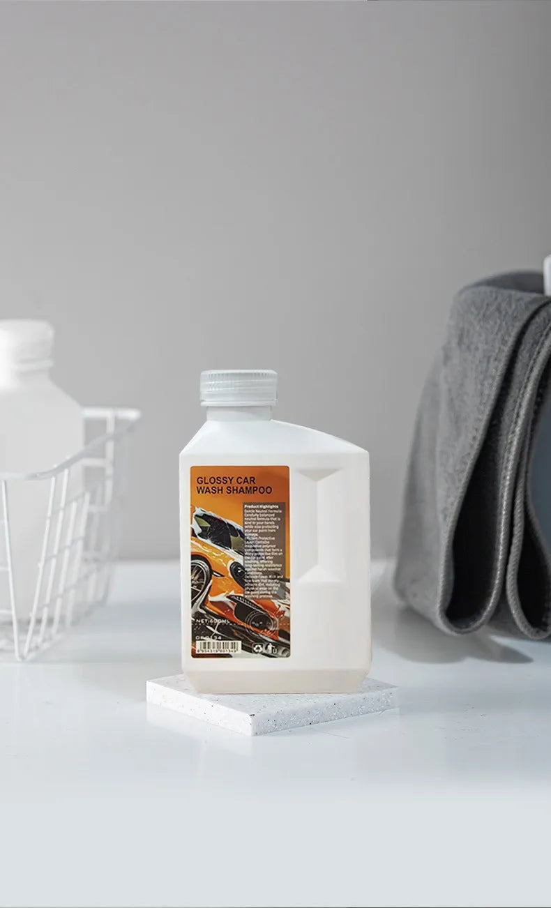 Concentrated Car Wash Shampoo & Protective Wax Liquid - 12