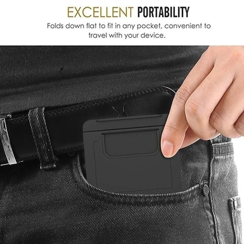 Foldable Cell Phone & Tablet Desk Stand - Universal Adjustable Holder - 5