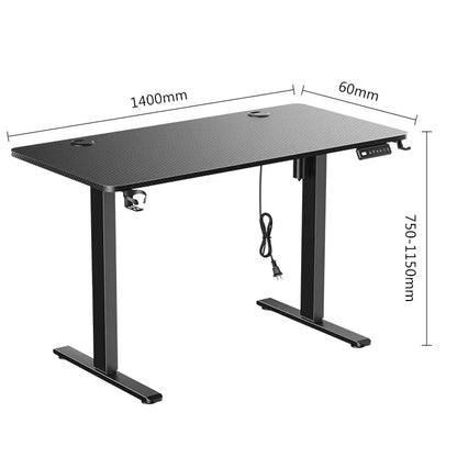 Electric Height Adjustable Standing Desk - Motorized Sit-Stand Home Office