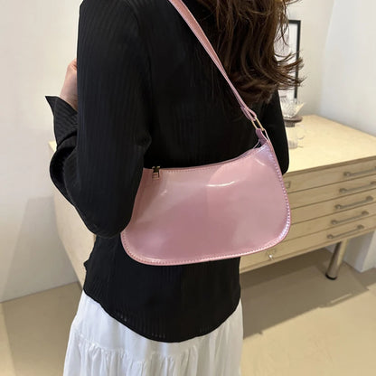 Retro Leather Hobo Bag