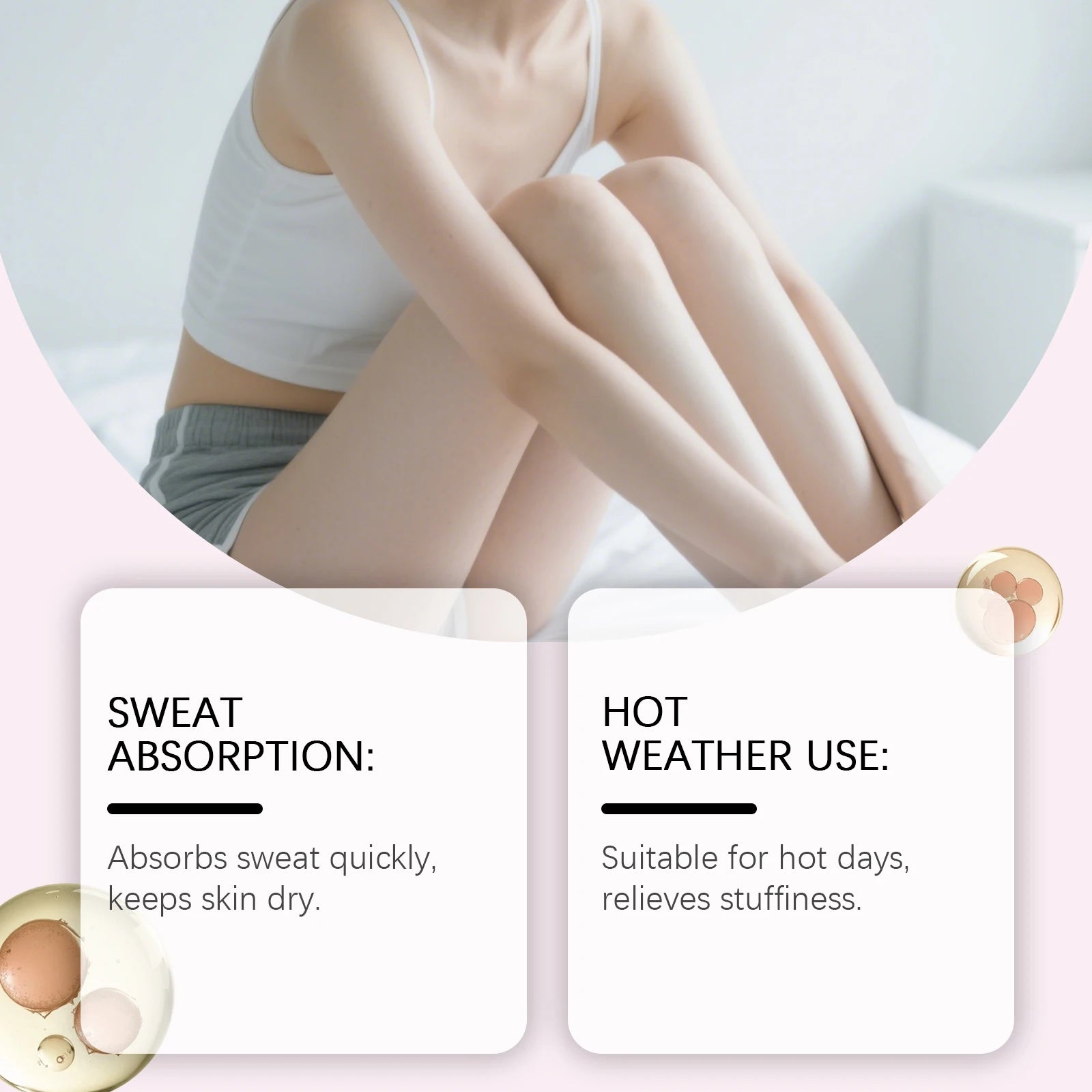 Instant Cooling Body Powder – Sweat-Wicking Anti-Chafe Skin Soothing Powder - 8