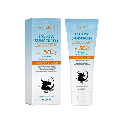 Tallow Sunscreen SPF 50 Broad Spectrum Moisturizing Face and Body Sun Protection