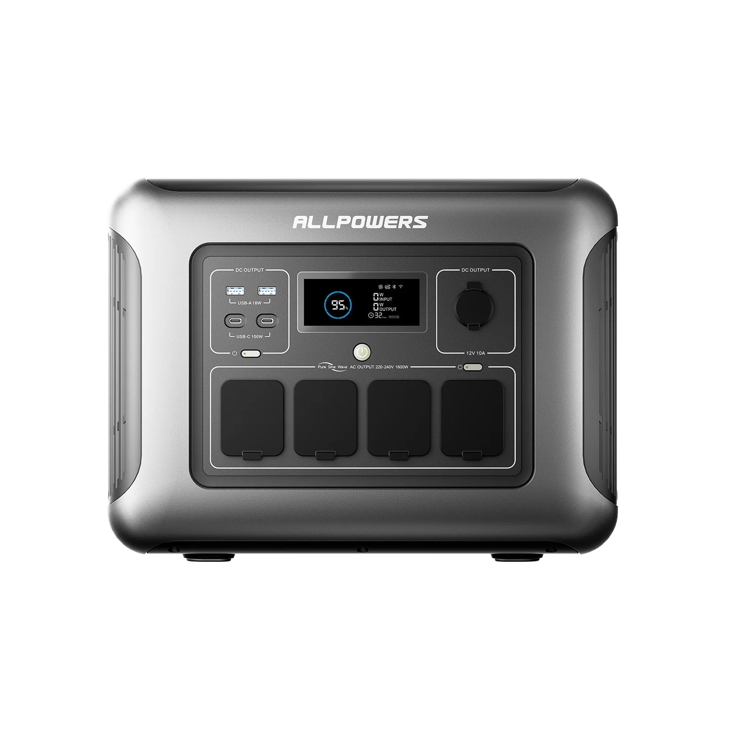ALLPOWERS R1500 LITE 1056Wh Portable Power Station | 1600W Solar Generator