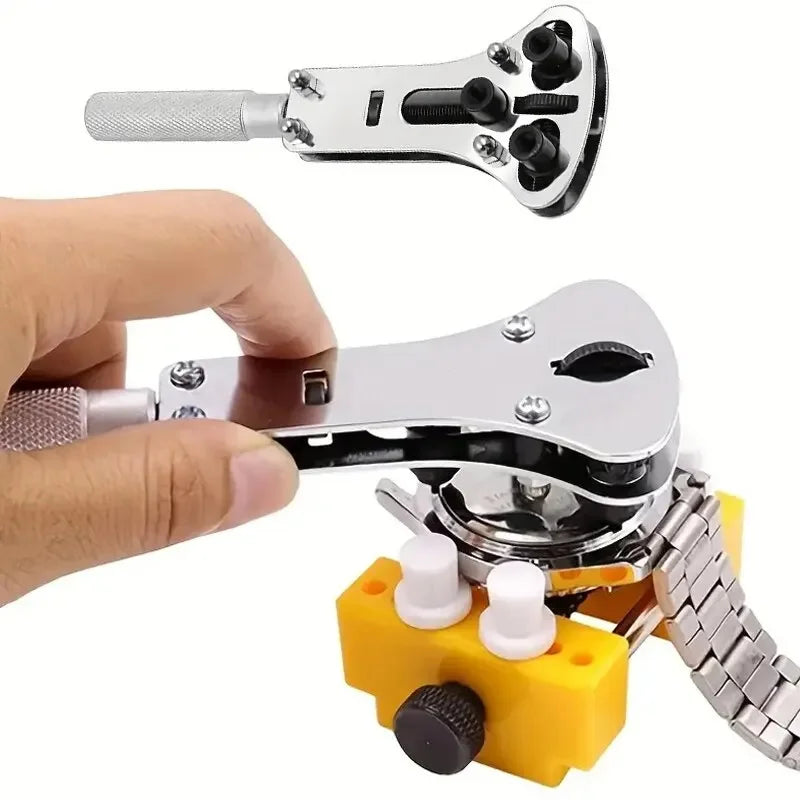 Adjustable 3-Claw Watch Case Opener - Professional Back Remover Repair Tool - 5