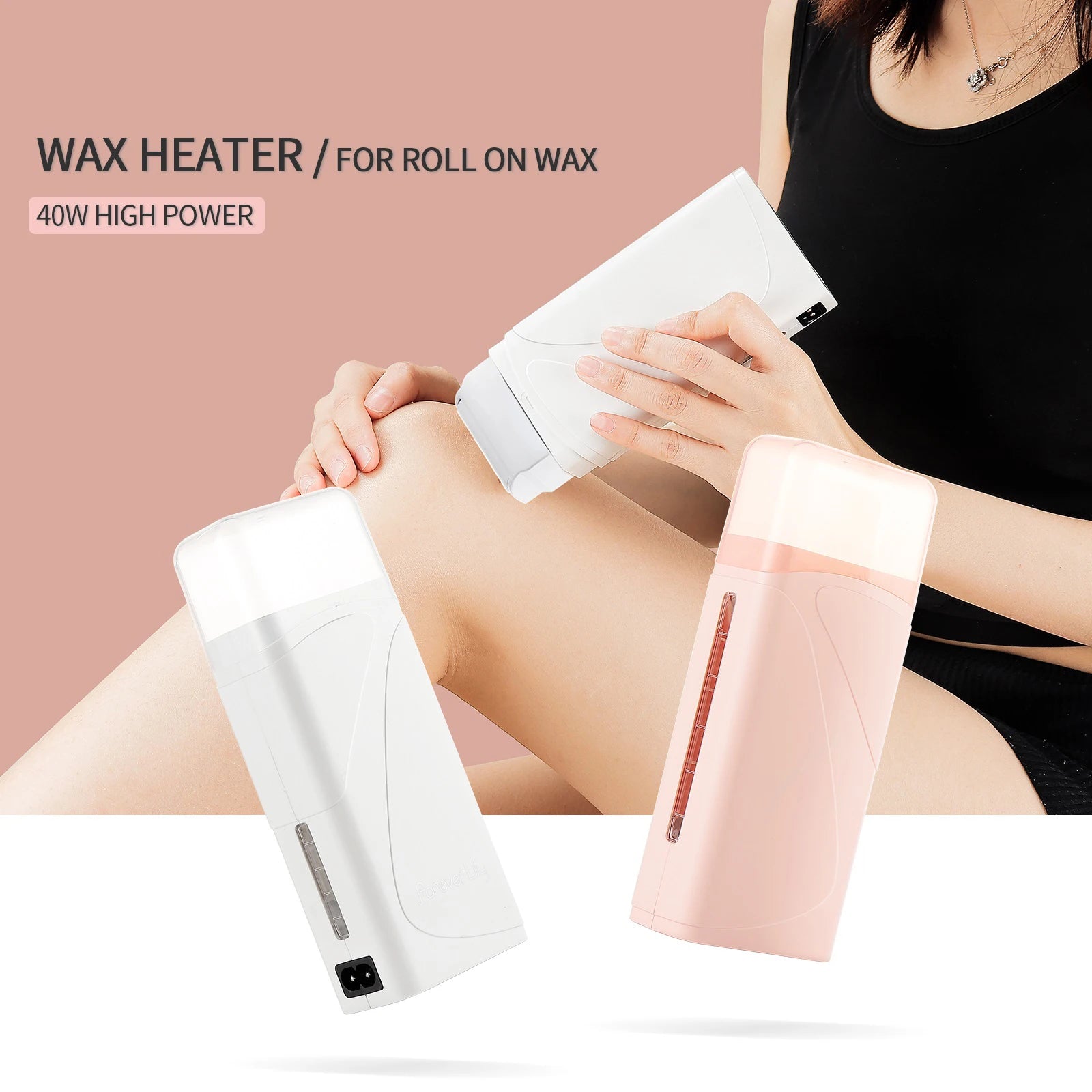 Electric Roll-On Wax Heater - Portable Hair Removal Warmer - 1
