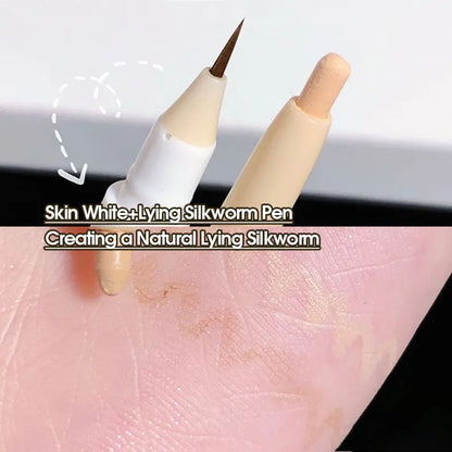 Double-Ended Under-Eye Highlighter & Shadow Pen for Bright, Defined Eyes