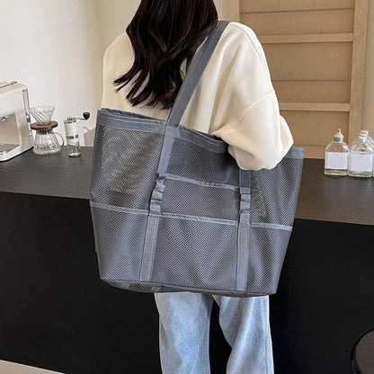 Luxury Hollow Mesh Tote